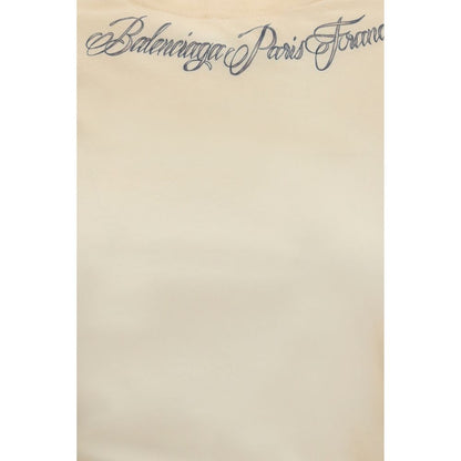 Balenciaga Beiges Baumwoll-T-Shirt