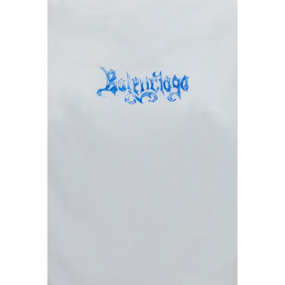 Balenciaga Weißes Baumwoll-T-Shirt