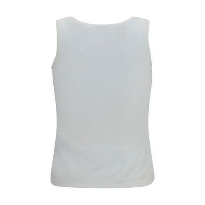 Balenciaga Weiße Baumwoll-Tanktops