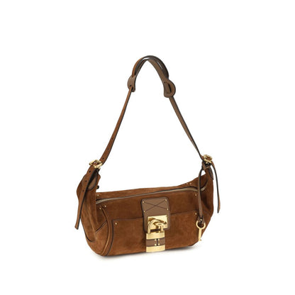 Chloé Braune Kalbsleder Bos Taurus Schultertasche