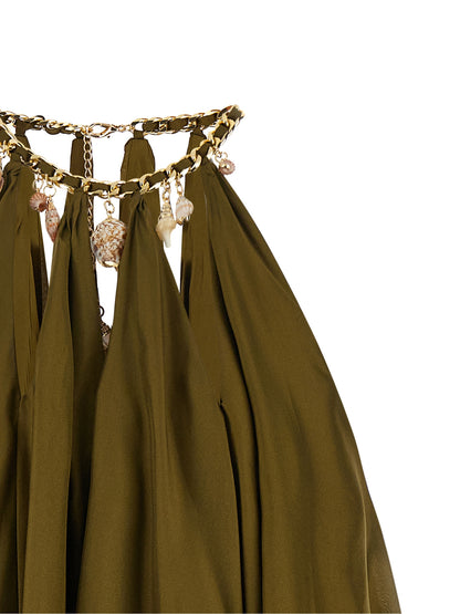 Zimmermann Zweifarbige Seidenbluse