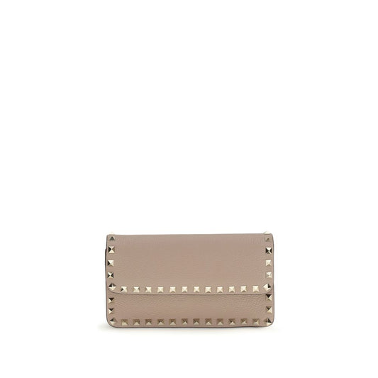 Valentino Garavani Multicolor Calf Leather Bos Taurus Geldbörse