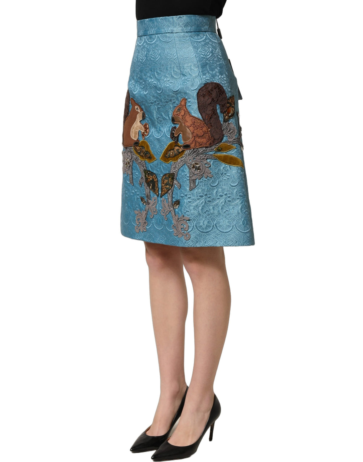 Dolce & Gabbana Gonna – colore Blu – Cotone