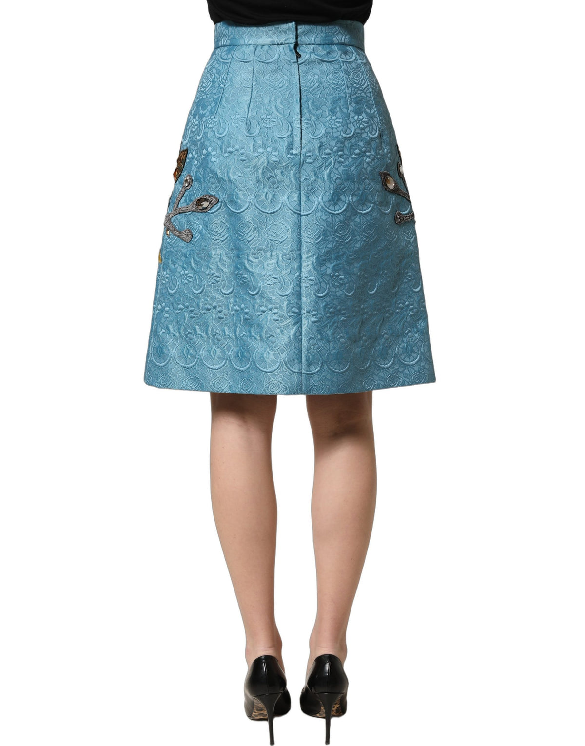 Dolce & Gabbana Gonna – colore Blu – Cotone