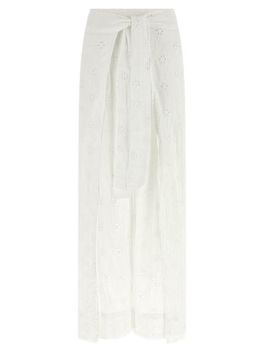Polo Ralph Lauren Weiße Baumwollhose im Casual-Look