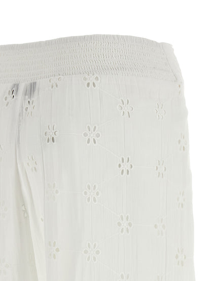Polo Ralph Lauren Weiße Baumwollhose im Casual-Look