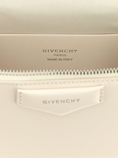 Givenchy Weiße Leder Crossbody-Tasche