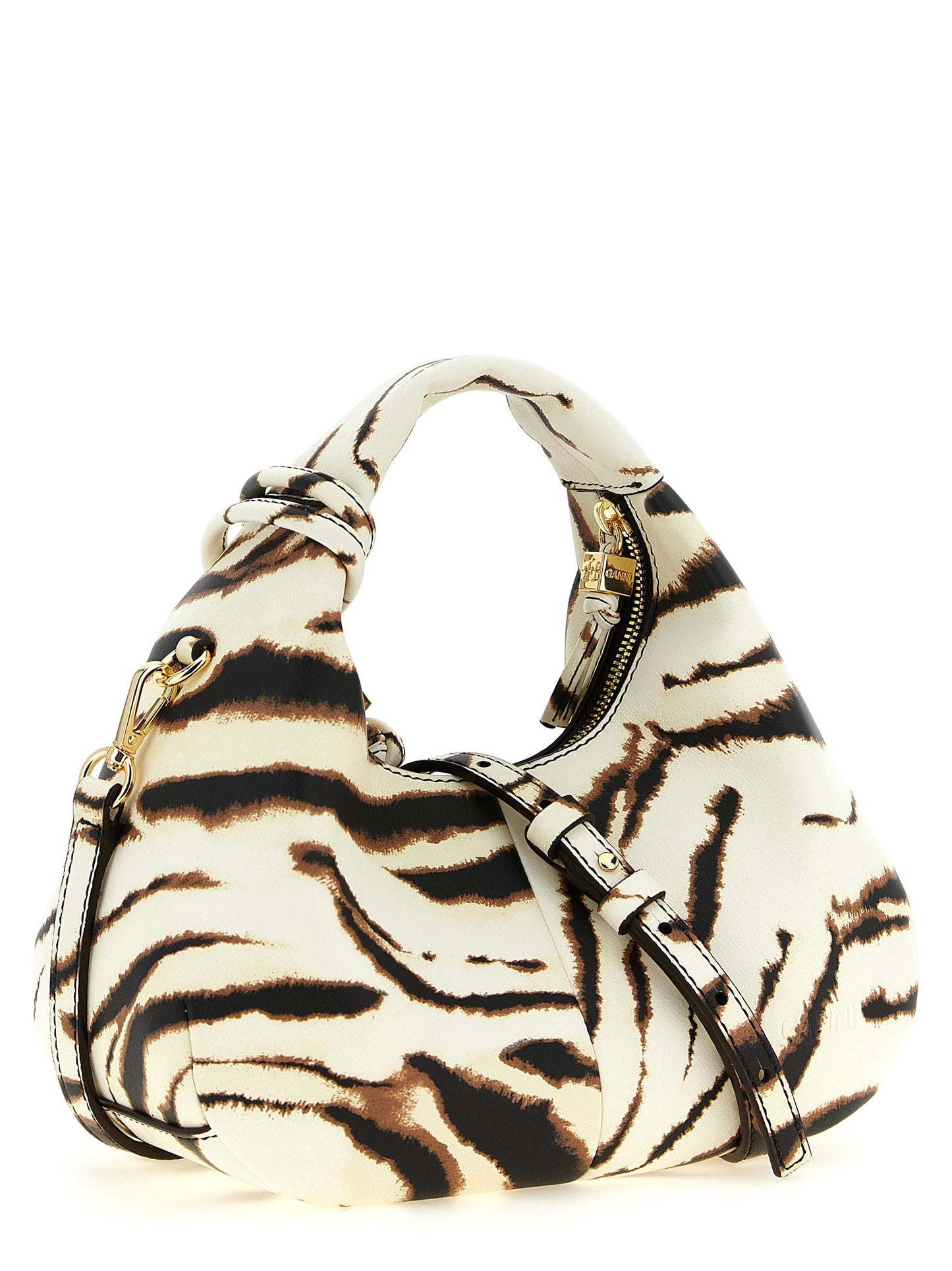 Ganni Multicolor Polyester Handtasche