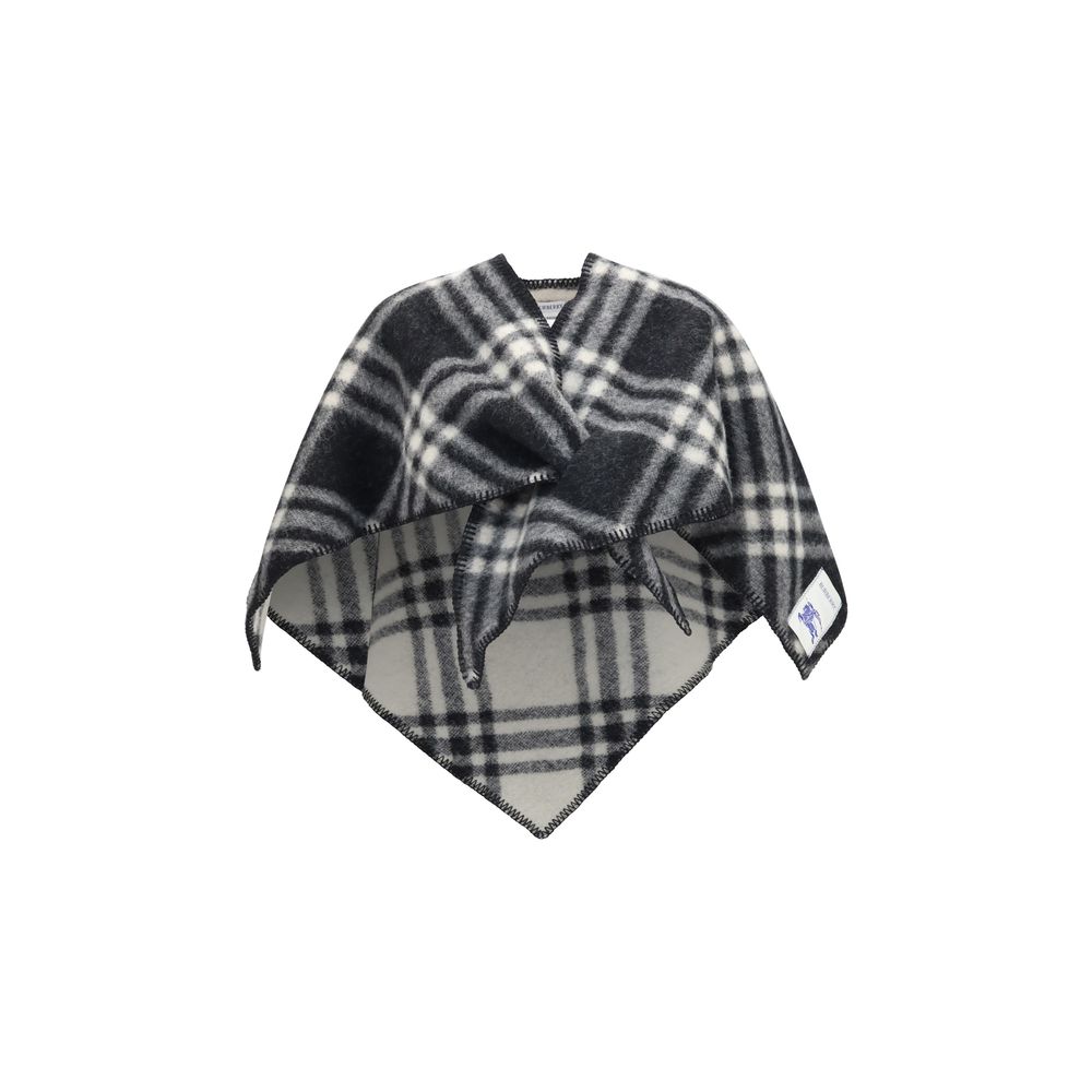 Burberry Grauer Wollschal Oves Aries