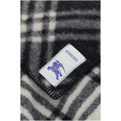 Burberry Grauer Wollschal Oves Aries