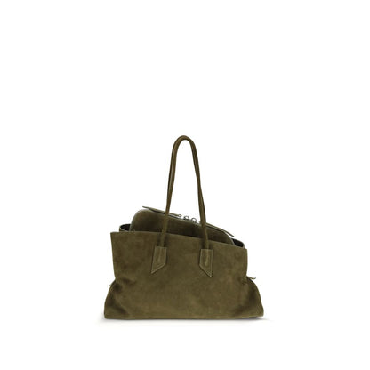 The Attico Bicolor Calf Leather Bos Taurus Schultertasche