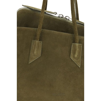 The Attico Bicolor Calf Leather Bos Taurus Schultertasche