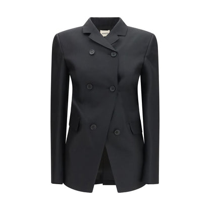 Khaite Schwarzer Oves Aries Wollblazer