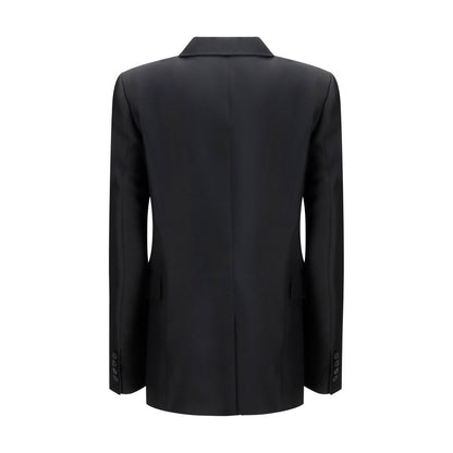 Khaite Schwarzer Oves Aries Wollblazer