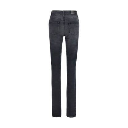 Gucci Schwarze Skinny Jeans aus Baumwolle