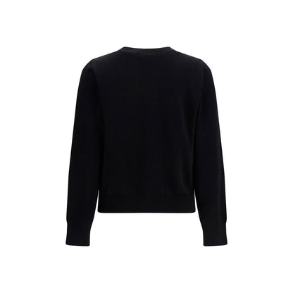 Ganni Schwarzer Baumwoll-Sweatshirt
