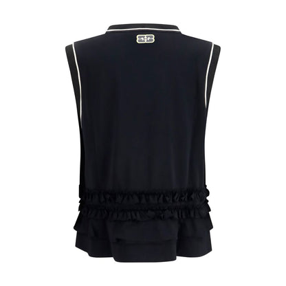 Ganni Schwarze Polyester-Sportbekleidung