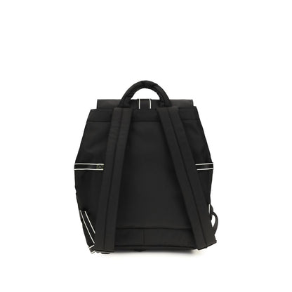 Ganni Schwarzer Rucksack aus recyceltem Polyamid