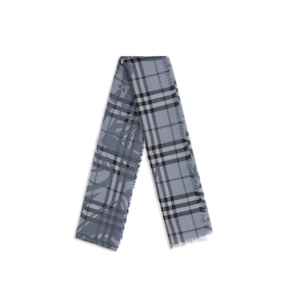 Burberry Blauer Wollschal Aries Foulard
