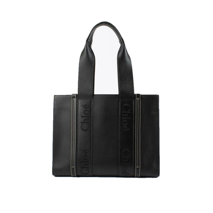 Chloé Schwarze Leder-Tote-Bag