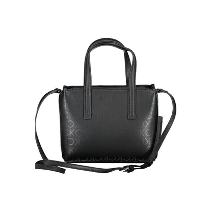 Calvin Klein Schwarze Handtasche aus Polyester