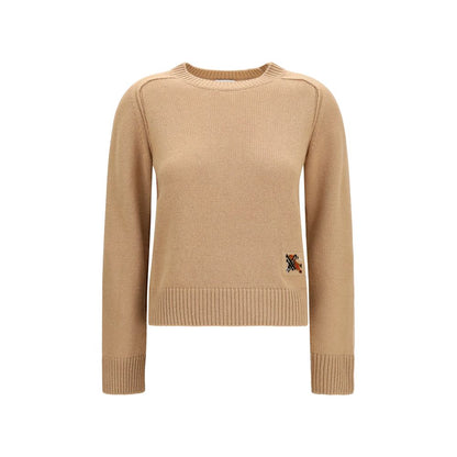 Burberry Beiger Kaschmirpullover