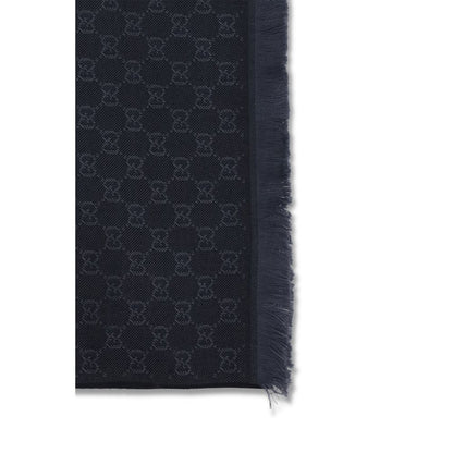 Gucci Schwarzer Wollschal