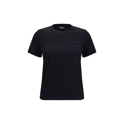Jacquemus Schwarzes Baumwoll-T-Shirt