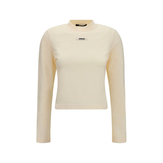 Jacquemus Beige Baumwoll-Langarmshirt