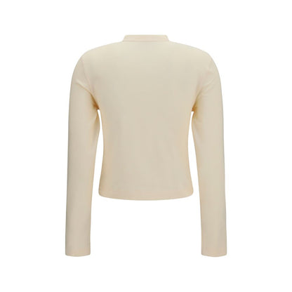Jacquemus Beige Baumwoll-Langarmshirt