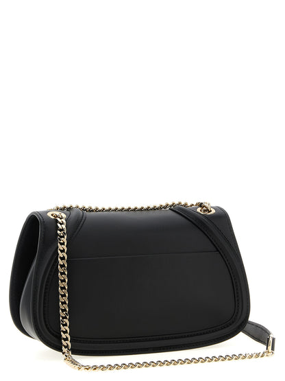 Gucci Schwarze Kalbsleder-Schultertasche