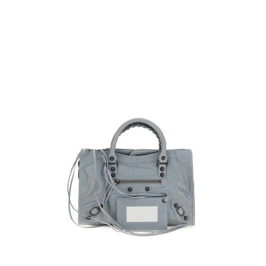 Balenciaga Schwarze Bos Taurus Kalbsleder Schultertasche