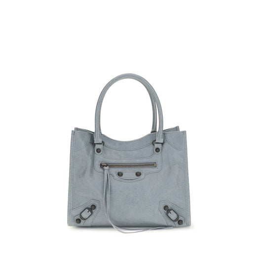 Balenciaga Schwarze Bos Taurus Kalbsleder Schultertasche