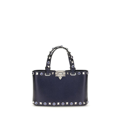 Valentino Garavani Schwarzes Kalbsleder Bos Taurus Accessoires