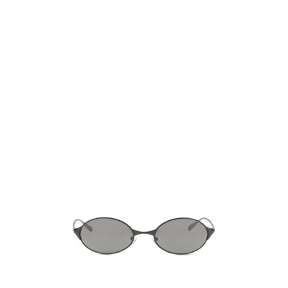 Alexander McQueen Graue Sonnenbrille aus Metall