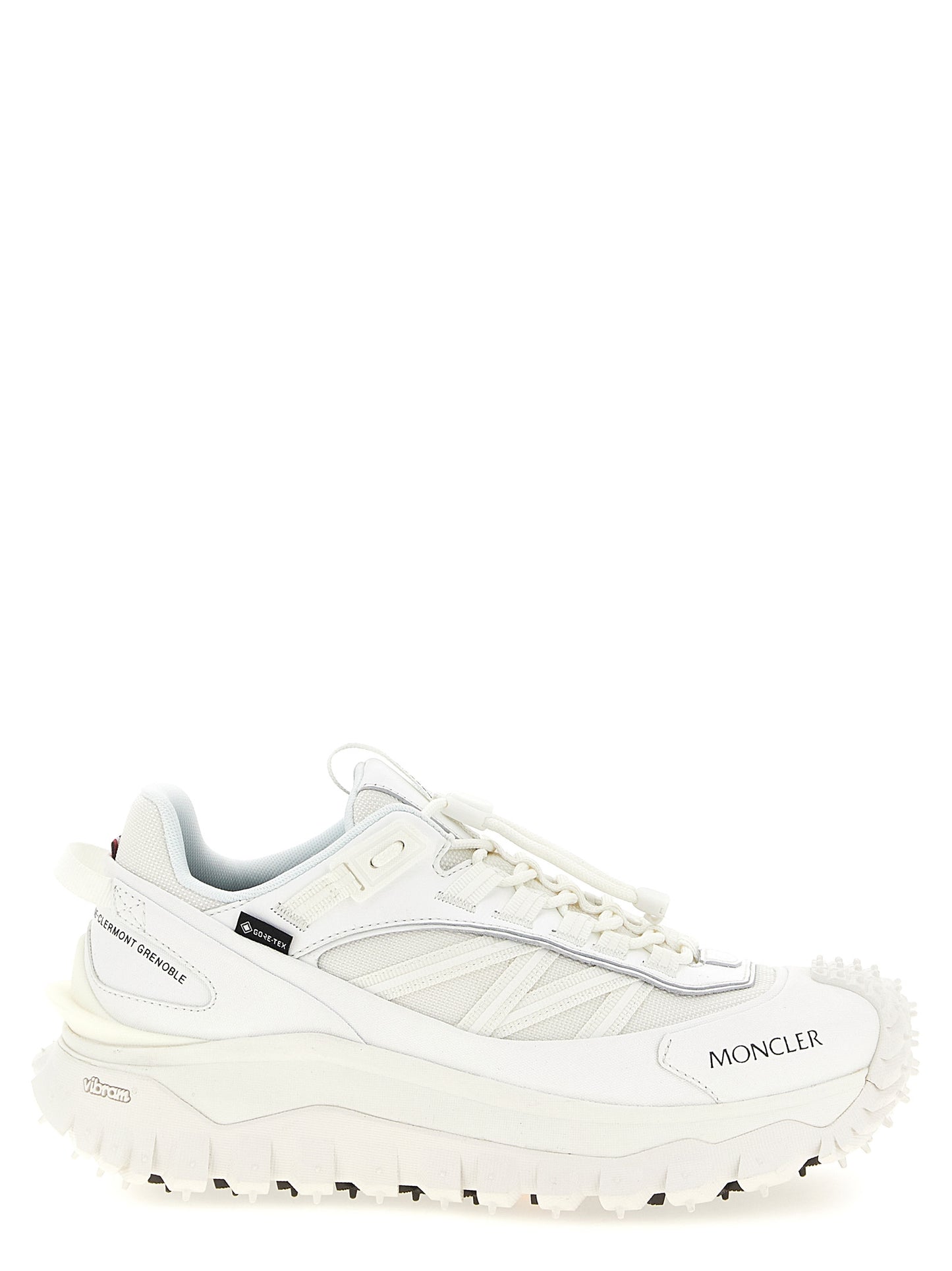Moncler Weiße Sneaker aus Polyamid