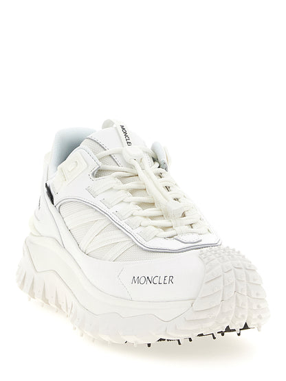 Moncler Weiße Sneaker aus Polyamid