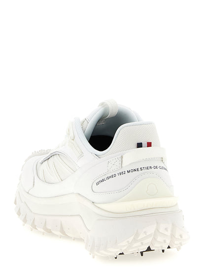 Moncler Weiße Sneaker aus Polyamid