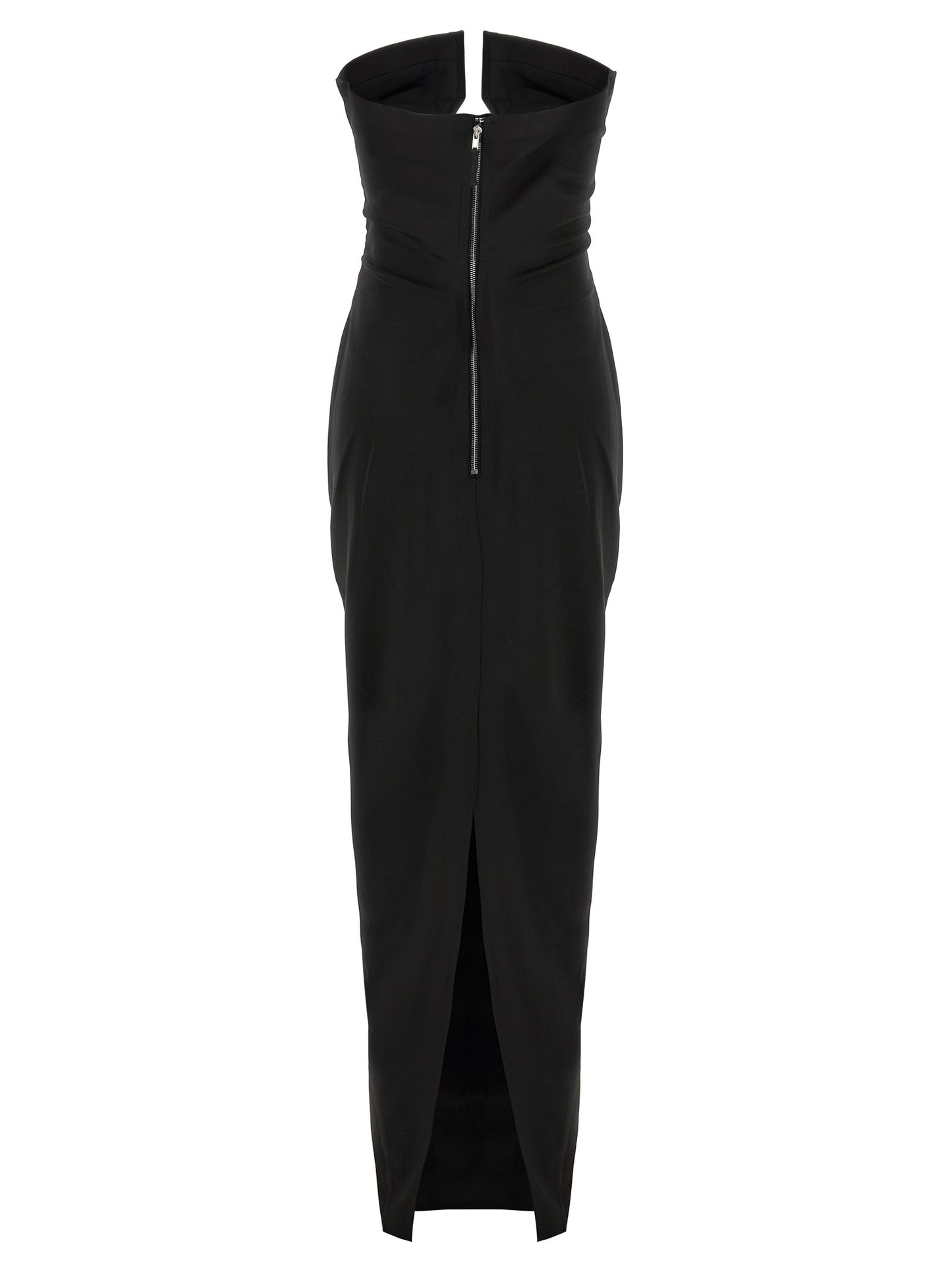 Rick Owens Langes Wollkleid in Schwarz