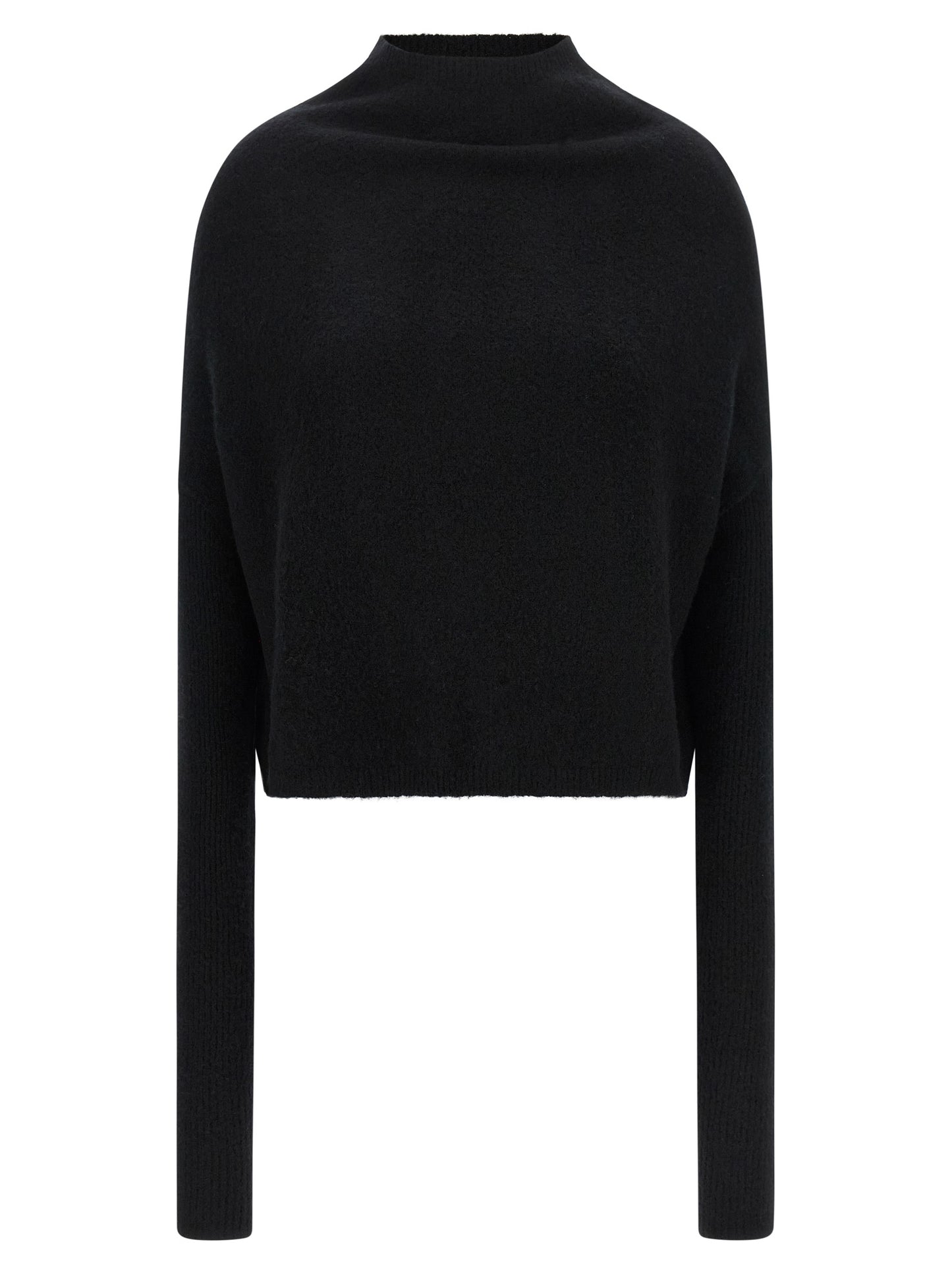 Rick Owens Schwarzer Kaschmir-Cardigan