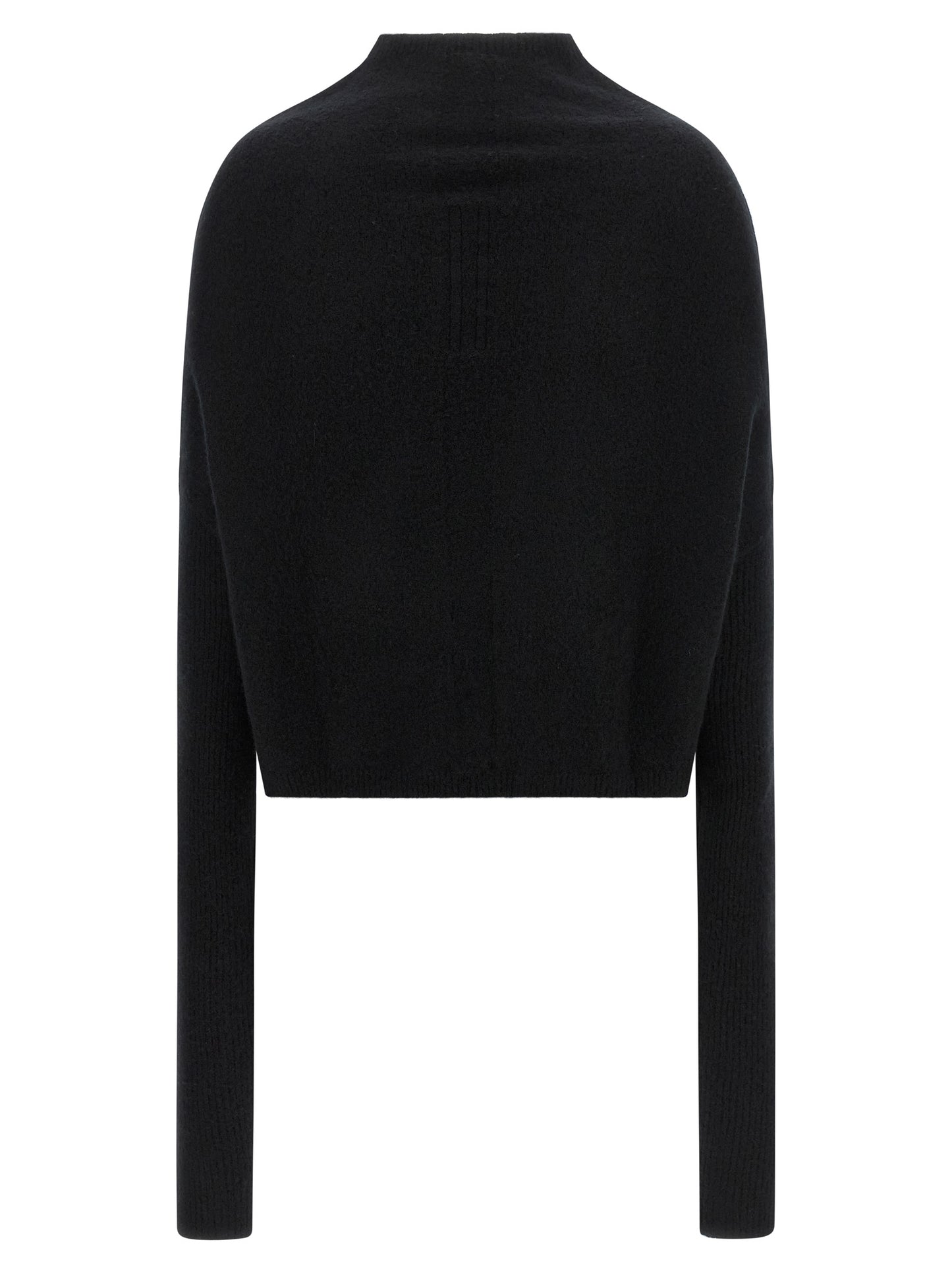 Rick Owens Schwarzer Kaschmir-Cardigan