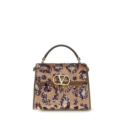 Valentino Garavani Schultertasche aus mehrfarbiger Seide