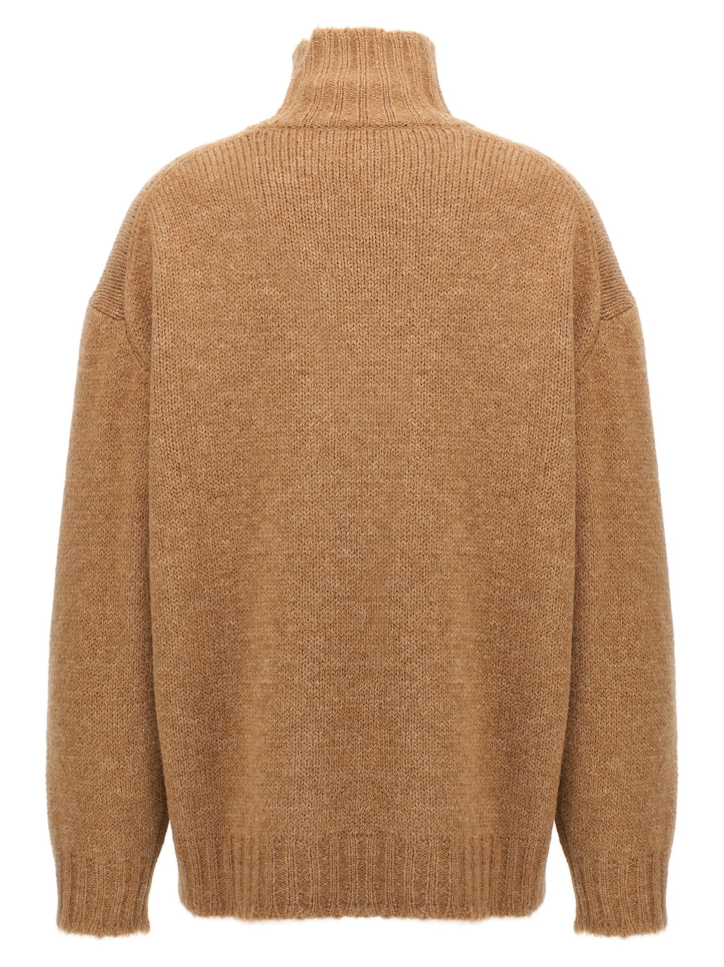 Jil Sander Beige Wollstrickjacke