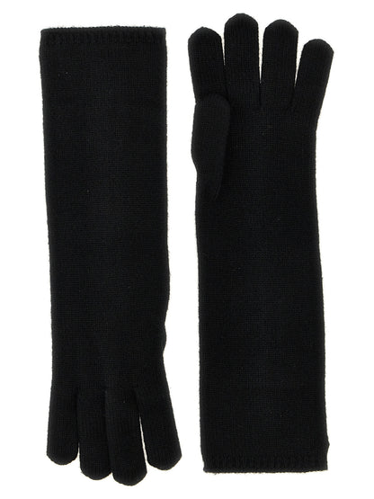 Max Mara Schwarze Kaschmirhandschuhe