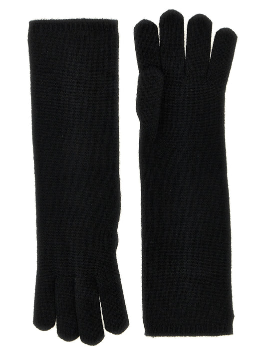 Max Mara Schwarze Kaschmirhandschuhe