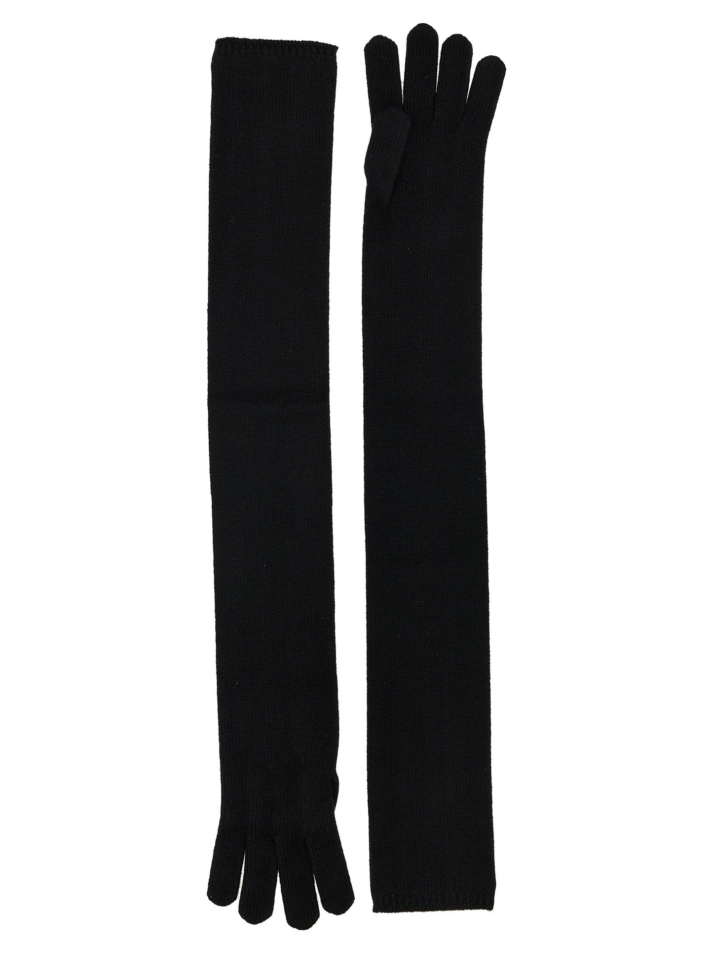 Max Mara Schwarze Kaschmirhandschuhe