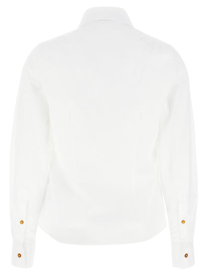 Vivienne Westwood Weiße Baumwollbluse