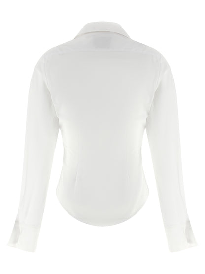 Vivienne Westwood Weiße Baumwollbluse