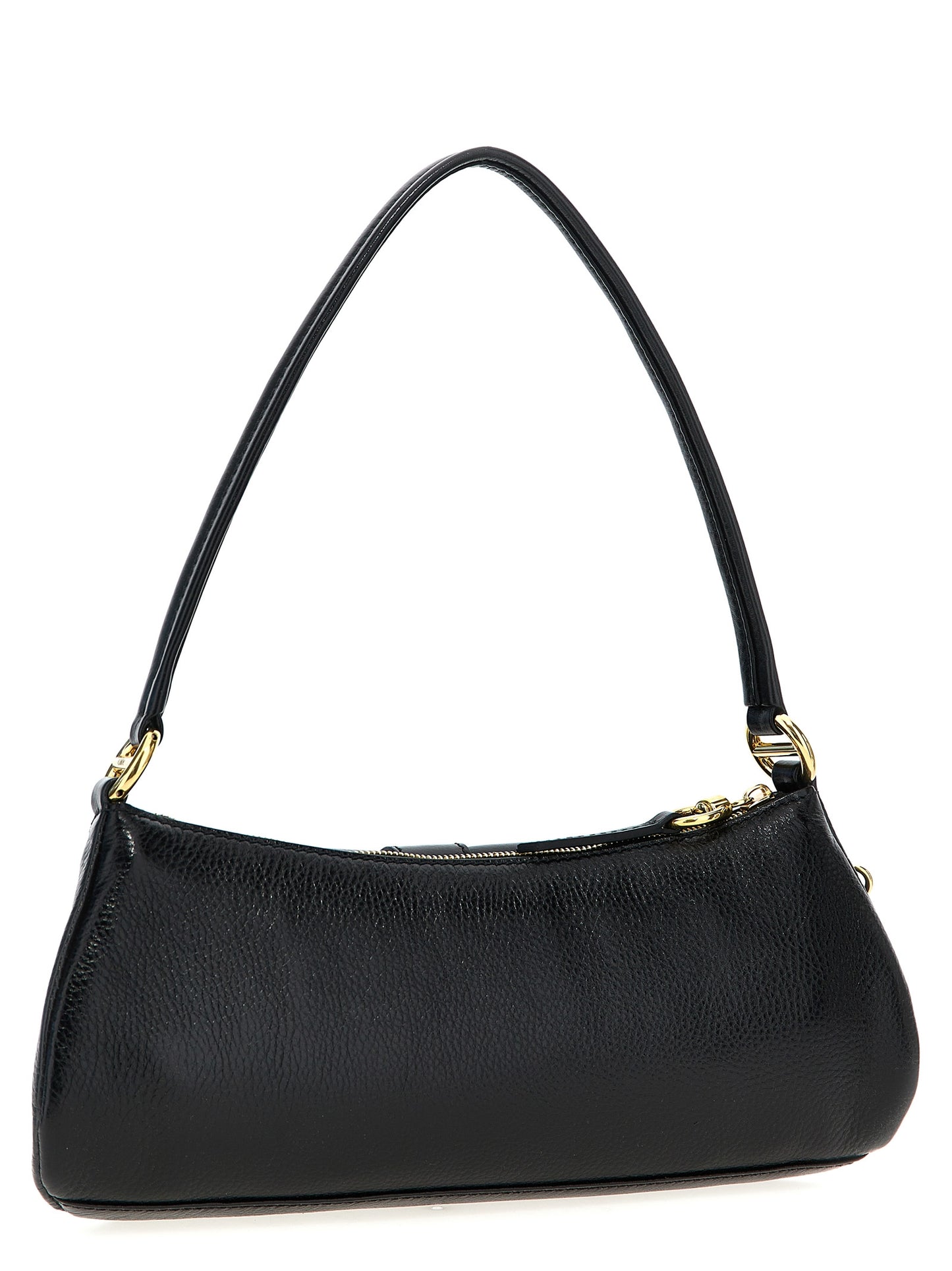 Chloé Schwarze Kalbsleder-Schultertasche