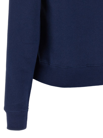 Valentino Garavani Blauer Baumwoll-Sweatshirt